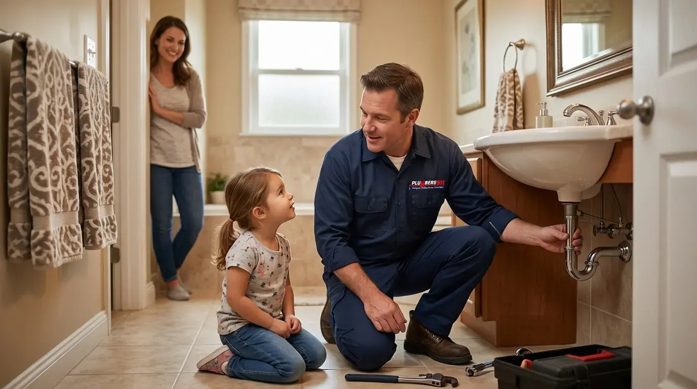 Licensed plumber at work in Country Club Hills, IL